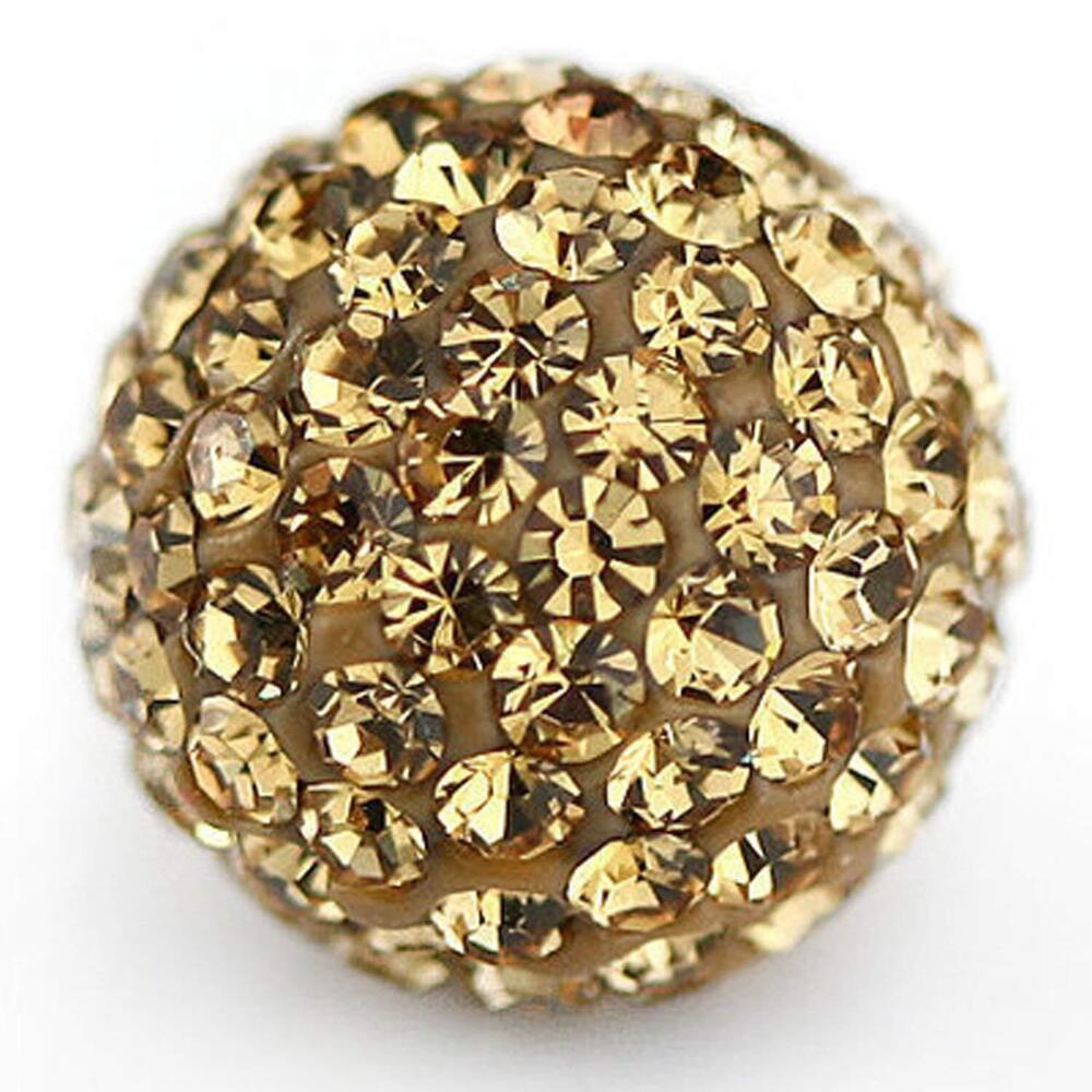 4882 Pave Czech Crystal Disco Ball Clay Beads fit Shamballa Jewelry 50pcs